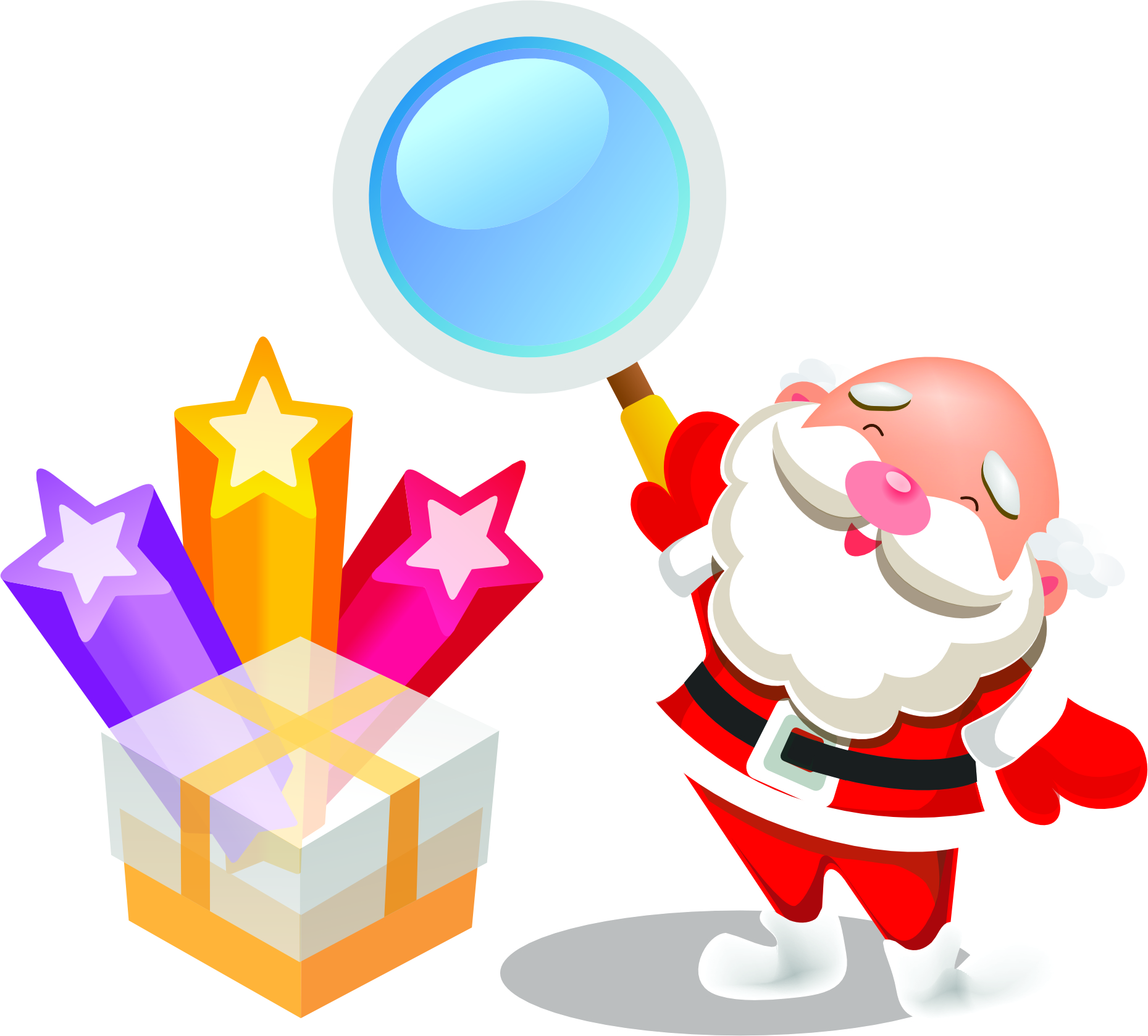imagem do arquivo vetor para download Vetor natalino papai Noel