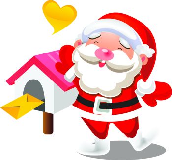 imagem do arquivo vetor para download Vetor natalino papai Noel 