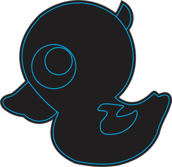 imagem do arquivo vetor para download Vetor pato 