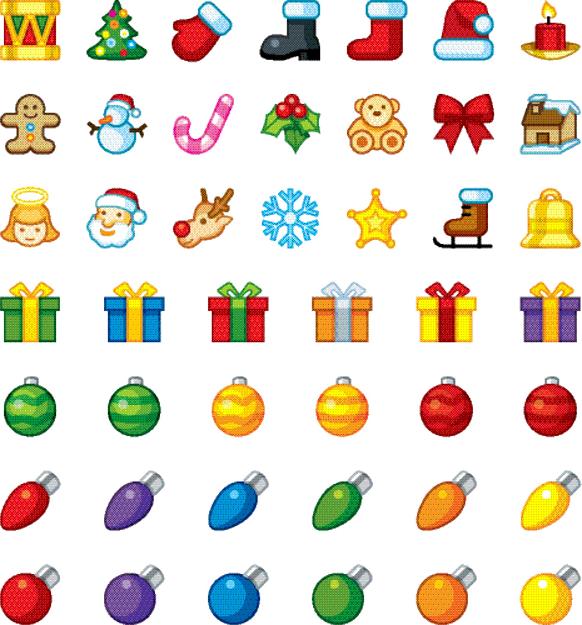 imagem do arquivo vetor para download Vetores tema natalino 