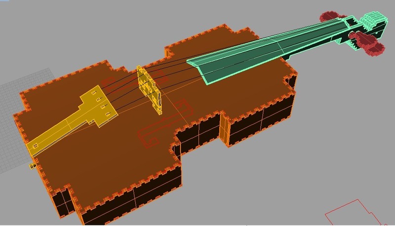 imagem do arquivo vetor para download Violino 