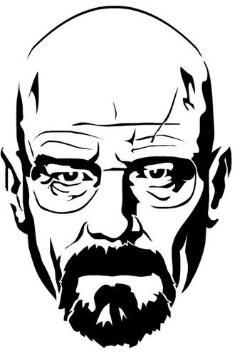 imagem do arquivo vetor para download Walter White Heisenberg