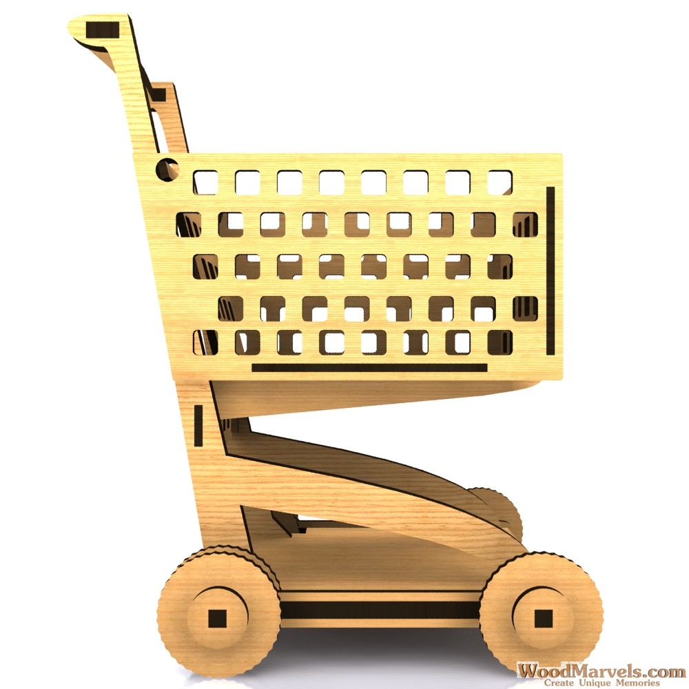 imagem do arquivo vetor para download  Carrinho de Super Mercado