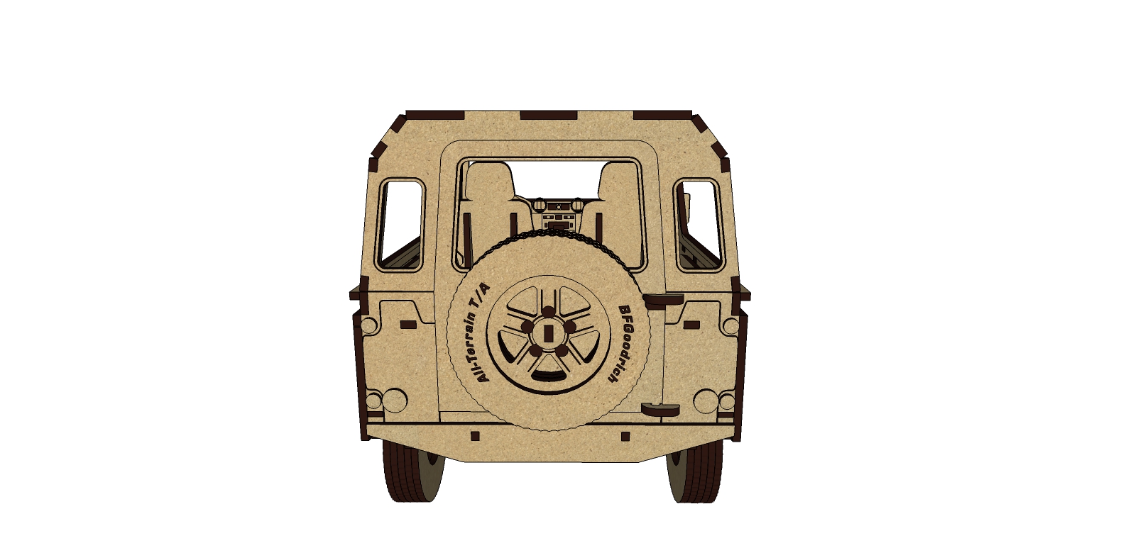 imagem do arquivo vetor para download Miniatura de carro Defender 90 soft