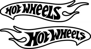 imagem do arquivo vetor para download logo da Hot Wheel