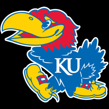 imagem do arquivo vetor para download logotipo Kansas Jayhawks 