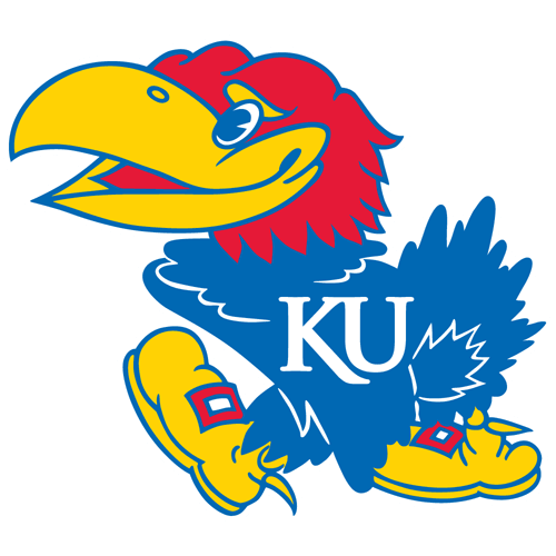 imagem do arquivo vetor para download logotipo Kansas Jayhawks 