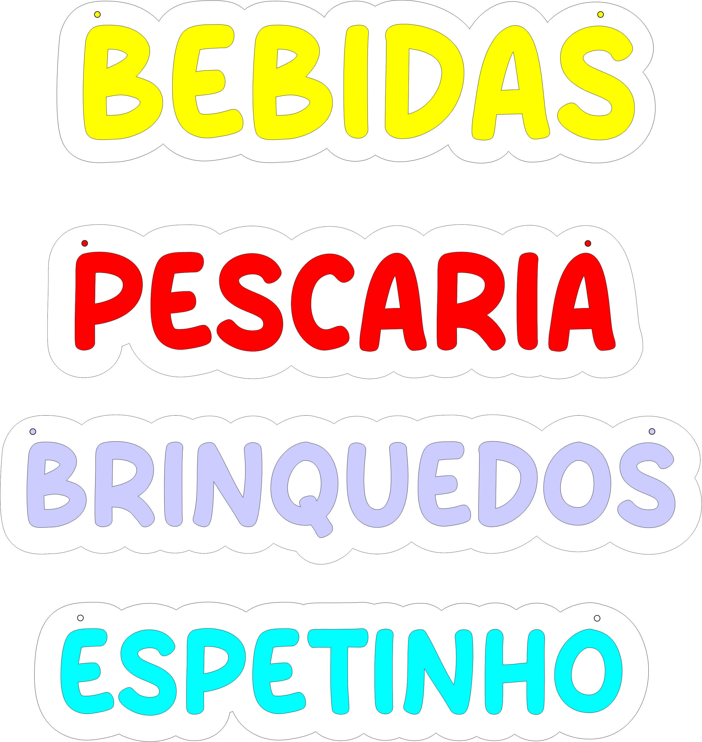 imagem do arquivo vetor para download PLACAS PARA FESTA JUNINA 