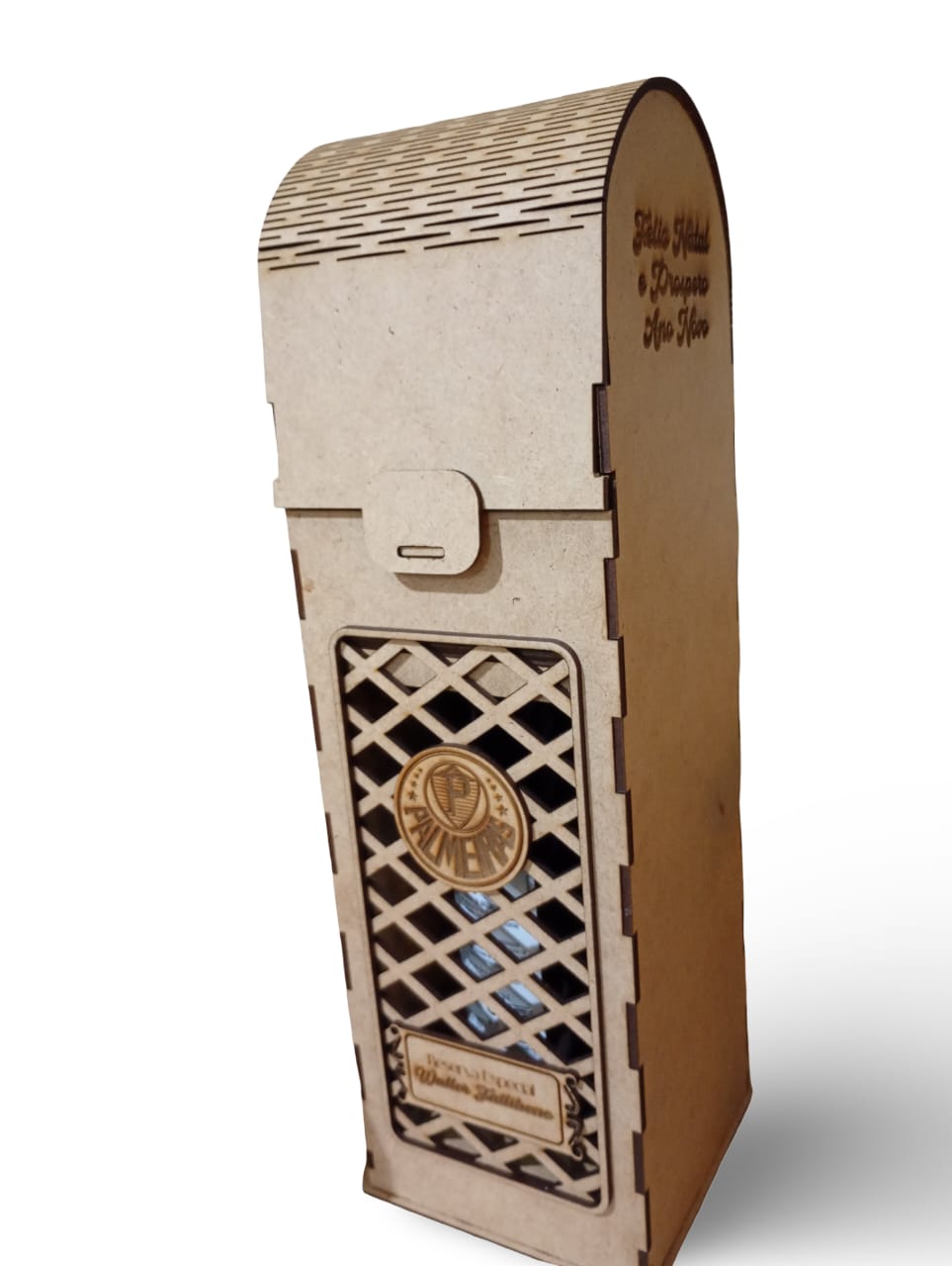 imagem do arquivo vetor para download Caixa de Vinho MDF - 04