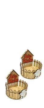 imagem do arquivo vetor para download Cesta Feliz Páscoa