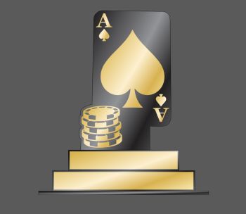 imagem do arquivo vetor para download Troféu Poker