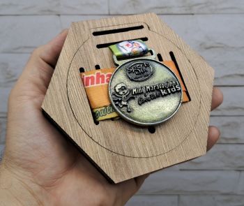 imagem do arquivo vetor para download Suporte de Medalha Modular