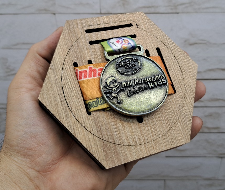 imagem do arquivo vetor para download Suporte de Medalha Modular