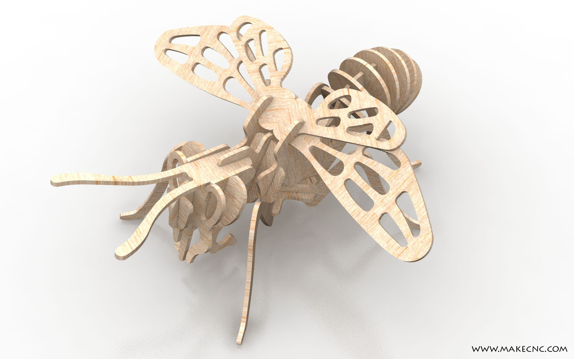 imagem do arquivo vetor para download Abelha 3d