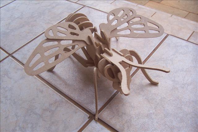 imagem do arquivo vetor para download Abelha 3d