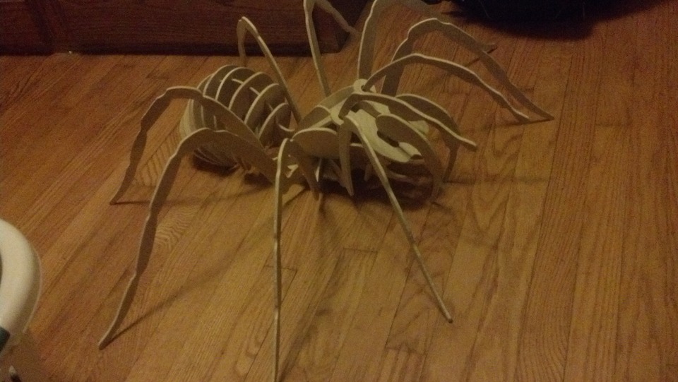 imagem do arquivo vetor para download Aranha 3D