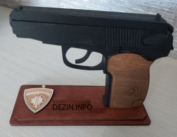 imagem do arquivo vetor para download Arquivo CNC para Corte em Madeira de Arma