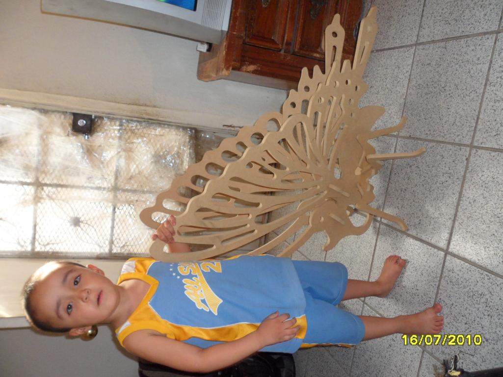 imagem do arquivo vetor para download Borboleta 3D