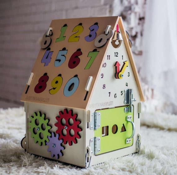 imagem do arquivo vetor para download Brinquedo Educativo em Madeira para Corte a Laser