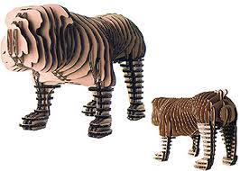 imagem do arquivo vetor para download Bulldog D Torso 3D