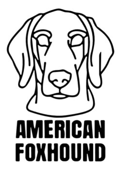 imagem do arquivo vetor para download Cabeça de Cão American Foxhound em Vetor