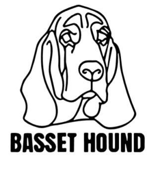 imagem do arquivo vetor para download Cabeça de cão em vetor Basset Hound