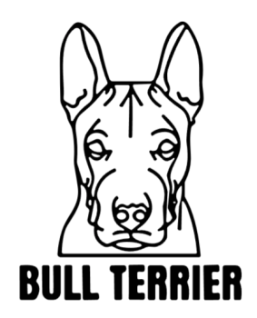 imagem do arquivo vetor para download Cabeça de cão em vetor Bull Terrier