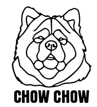 imagem do arquivo vetor para download Cabeça de cão em vetor Chow Chow