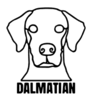 imagem do arquivo vetor para download Cabeça de cão em vetor Dalmatian
