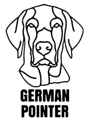 imagem do arquivo vetor para download Cabeça de cão em vetor German Pointer 