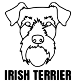 imagem do arquivo vetor para download Cabeça de cão em vetor Irish Terrier 