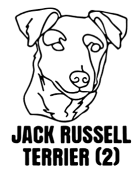 imagem do arquivo vetor para download Cabeça de cão em vetor Jack Russel Terrier
