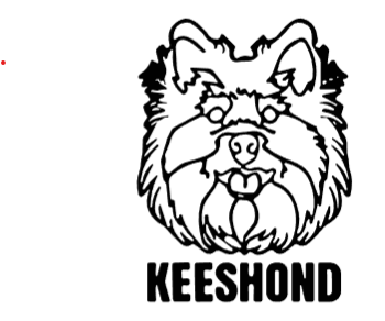 imagem do arquivo vetor para download Cabeça de cão em vetor Keeshond
