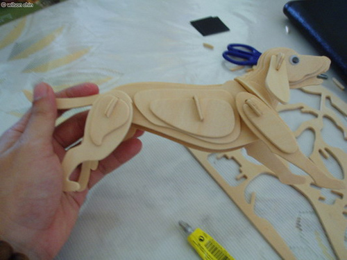 imagem do arquivo vetor para download Cachorro 3D