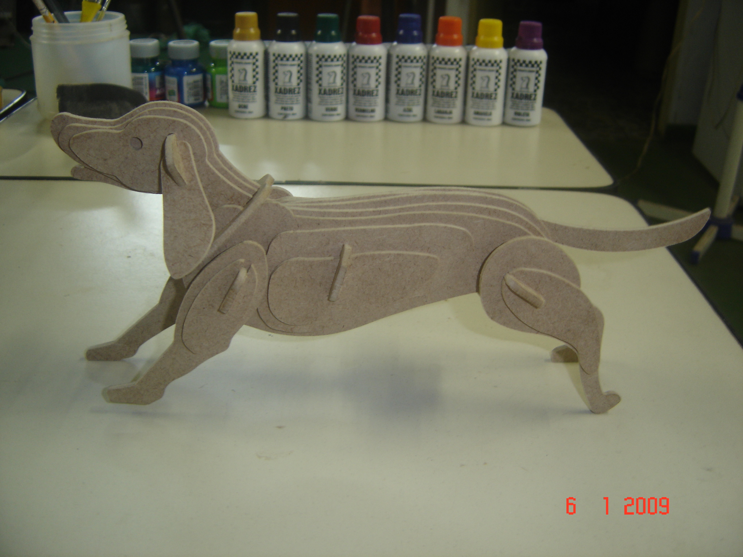 imagem do arquivo vetor para download Cachorro 3D