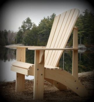 imagem do arquivo vetor para download Cadeira Adirondack - Corte a Laser