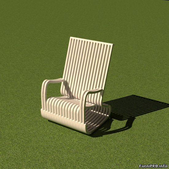 imagem do arquivo vetor para download Cadeira de jardim