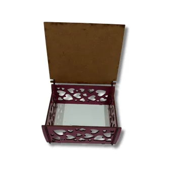 imagem do arquivo vetor para download Caixa Lembrancinha Dia Da Mulher 14x12x6,5 Mdf