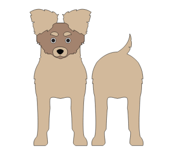 imagem do arquivo vetor para download Caixa cão Chion