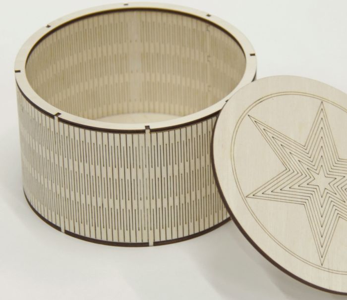 imagem do arquivo vetor para download Caixa de Ramadã em Corte a Laser