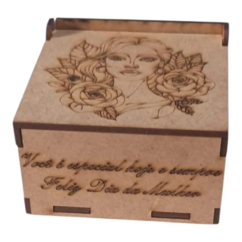 imagem do arquivo vetor para download Caixinhas MDF Dia da Mulher 