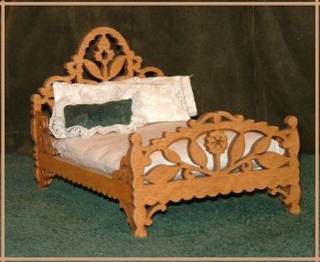 imagem do arquivo vetor para download Cama Decorativa em Corte a Laser CNC Planos para
