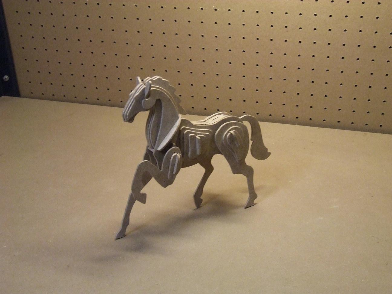 imagem do arquivo vetor para download Cavalo 3d