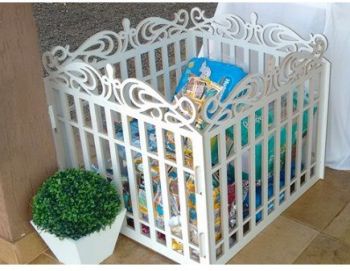 imagem do arquivo vetor para download Cercadinho infantil