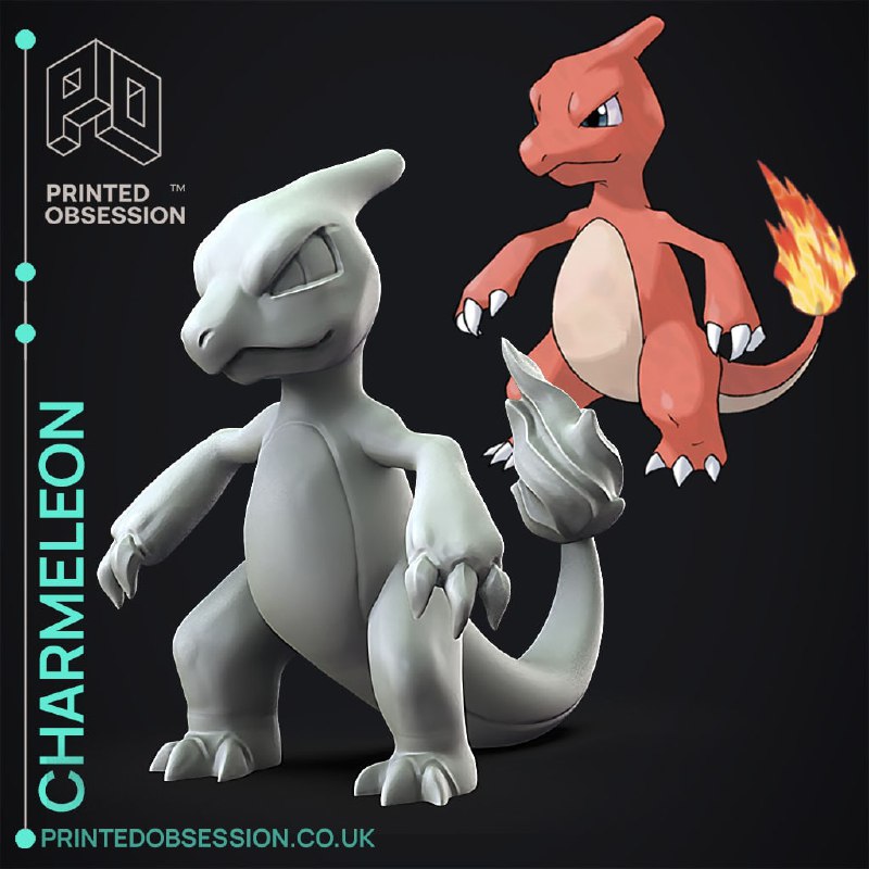 imagem do arquivo vetor para download Charmeleon 3d