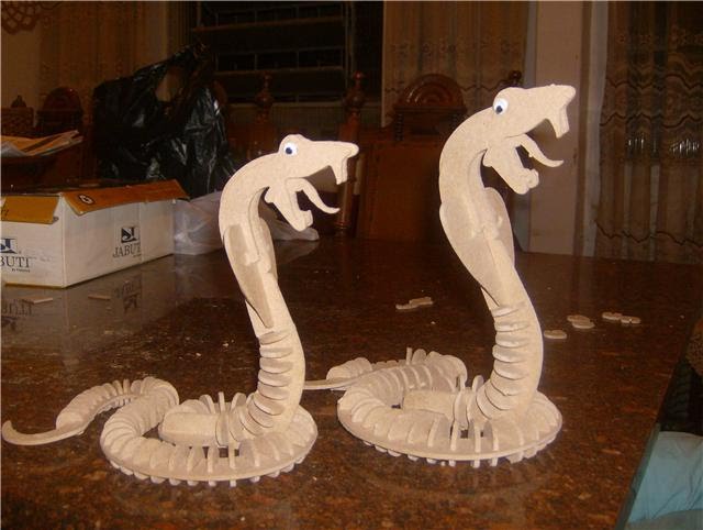 imagem do arquivo vetor para download Cobra 3d