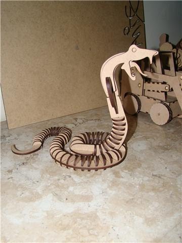 imagem do arquivo vetor para download Cobra 3d
