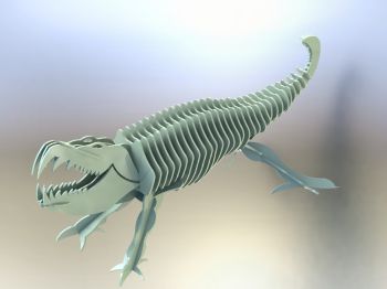 imagem do arquivo vetor para download Crocodilo 3D