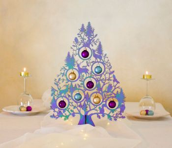 imagem do arquivo vetor para download Decoração de Árvore de Natal: Animais da Floresta