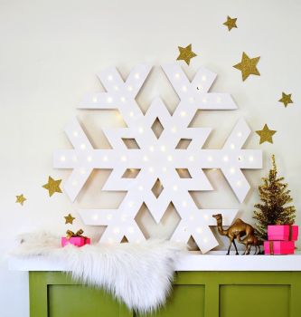 imagem do arquivo vetor para download Decoração de Casa com Flocos de Neve